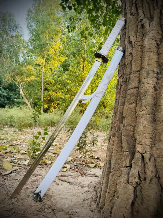 Silver Japanese Katana