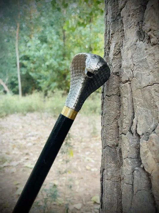 Premium Cobra Head Stick | Walking Cane |