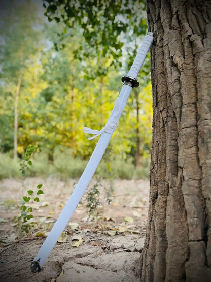 Real Silver Japanese Katana