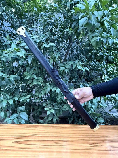 Black Golden Japanese Katana Sword – Size 33 Inches