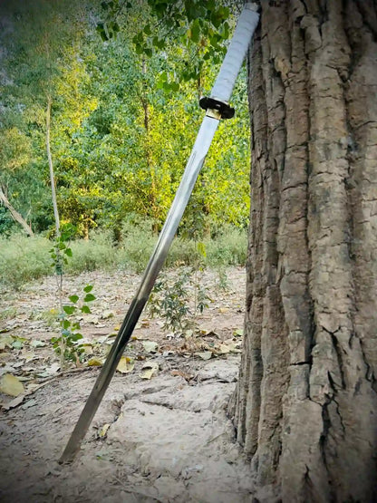 Silver Japanese Katana