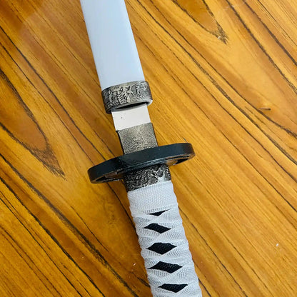 White and Black Ring BW | Silver Katana|