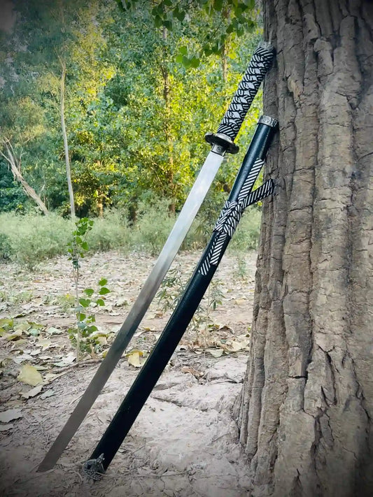 Silver Blade Japanese Katana SPR