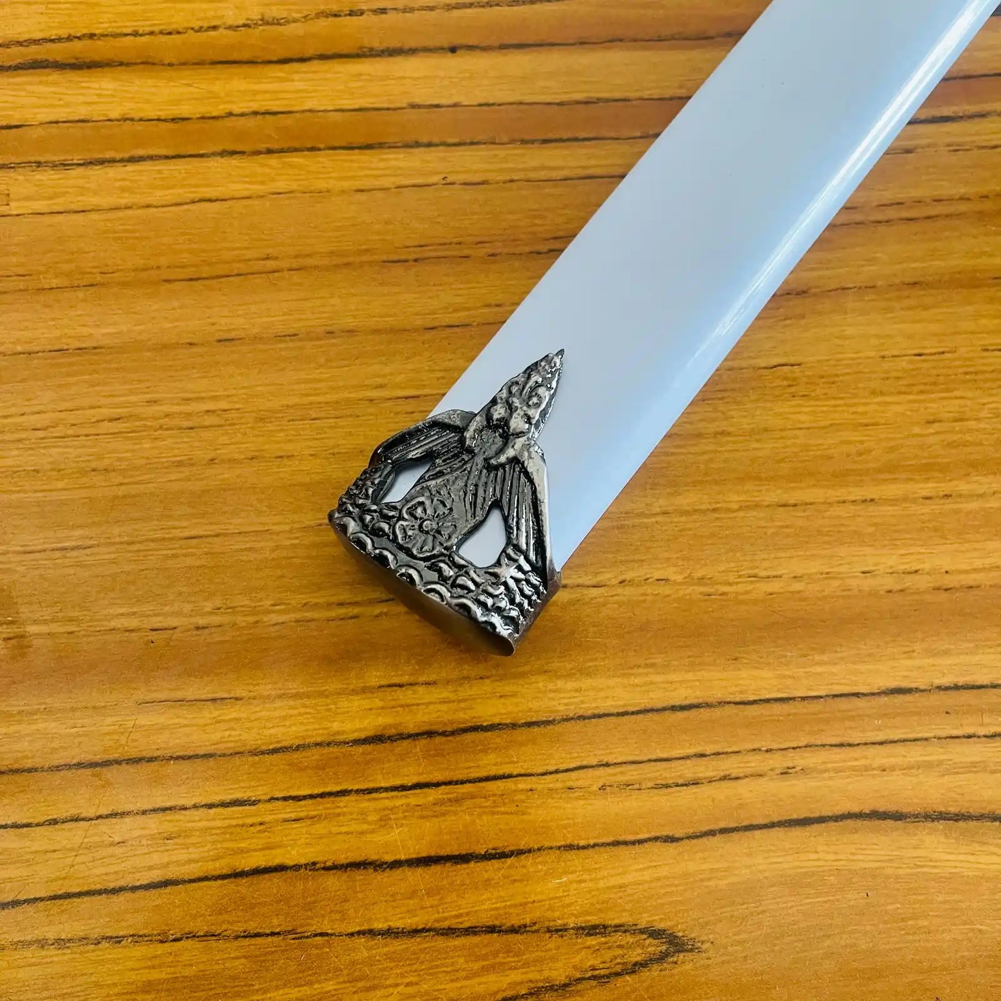 White and Black Ring BW | Silver Katana|