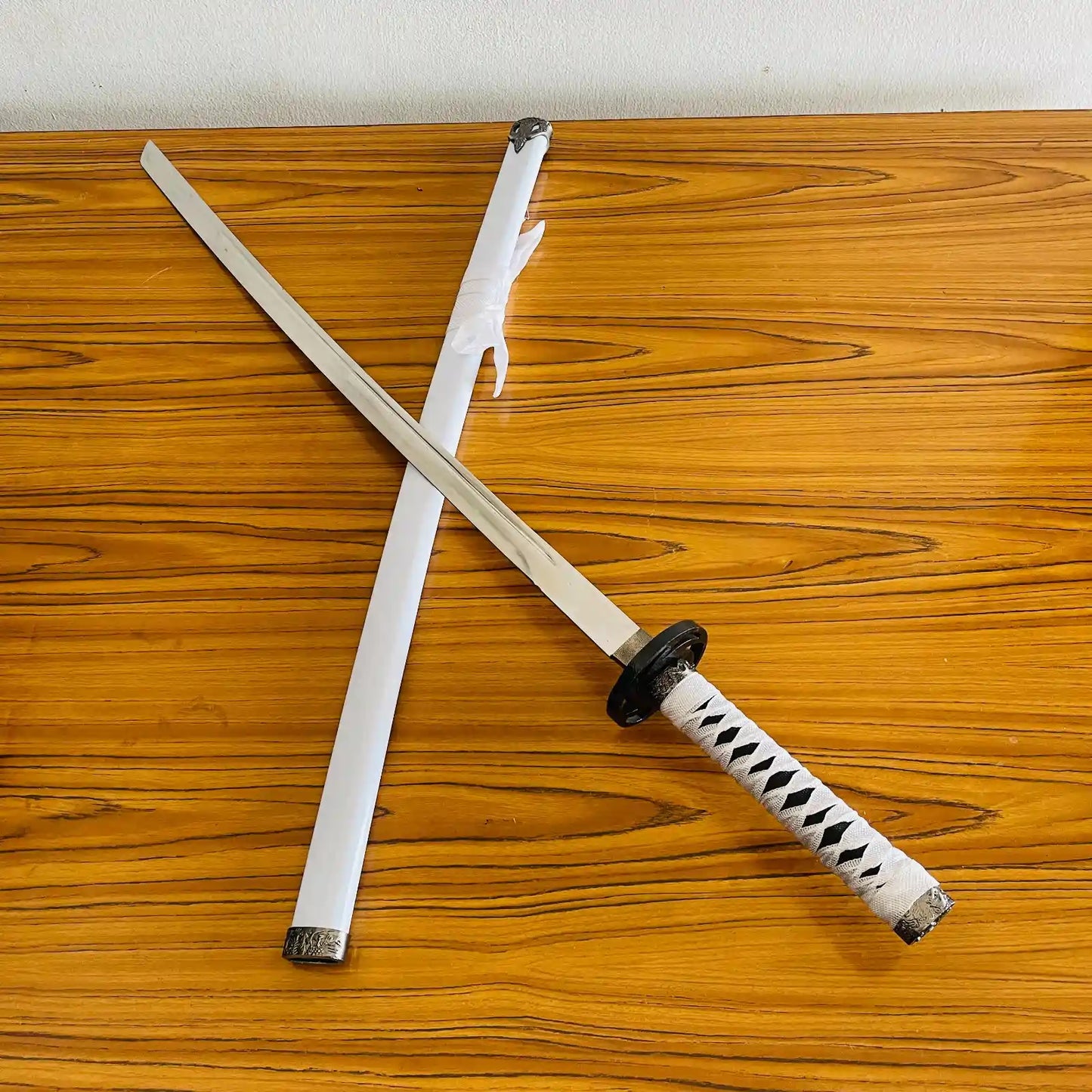 White and Black Ring BW | Silver Katana|