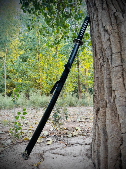 Real Black High Quality Katana Powder Coated
