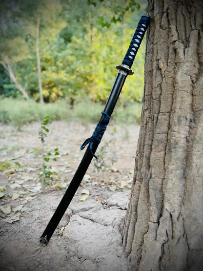 High Quality Japanese Katana Sword | Full Size | White Purple