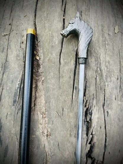 Premium Horse Head Stick | Walking Cane |